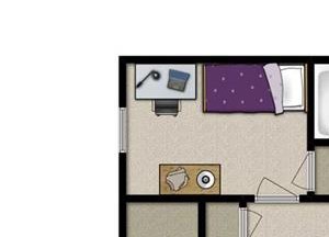 Two Bedroom One Bath